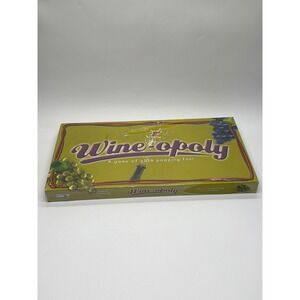 Late for the Sky Wine-opoly Board Game Wine Trading Game for 2-6 Adults Sealed